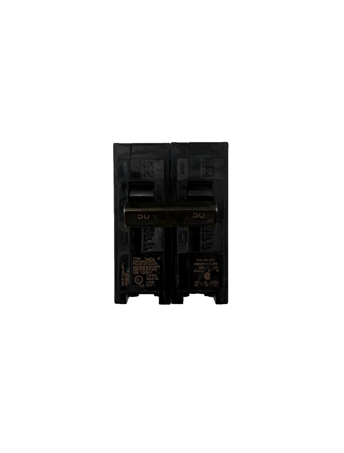 Q250 Siemens Q250 Circuit Breaker 50A 2-Pole 120/240V – RoboMachIndustrial