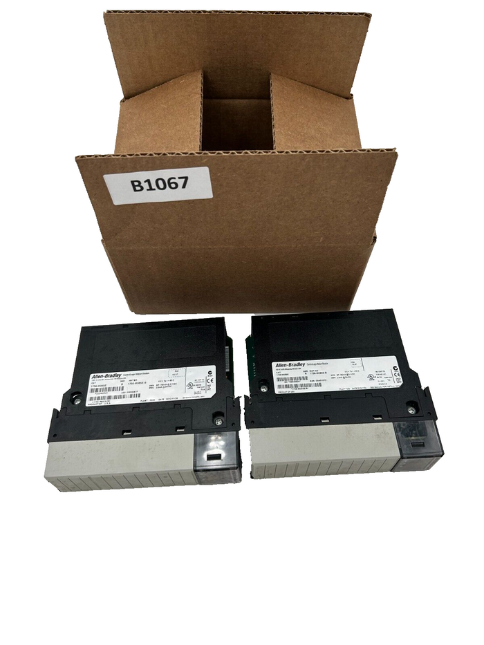 Controllogix Motion Allen Bradley 1756M08SE ControlLogix Motion Module Ser BLot of 2 ...