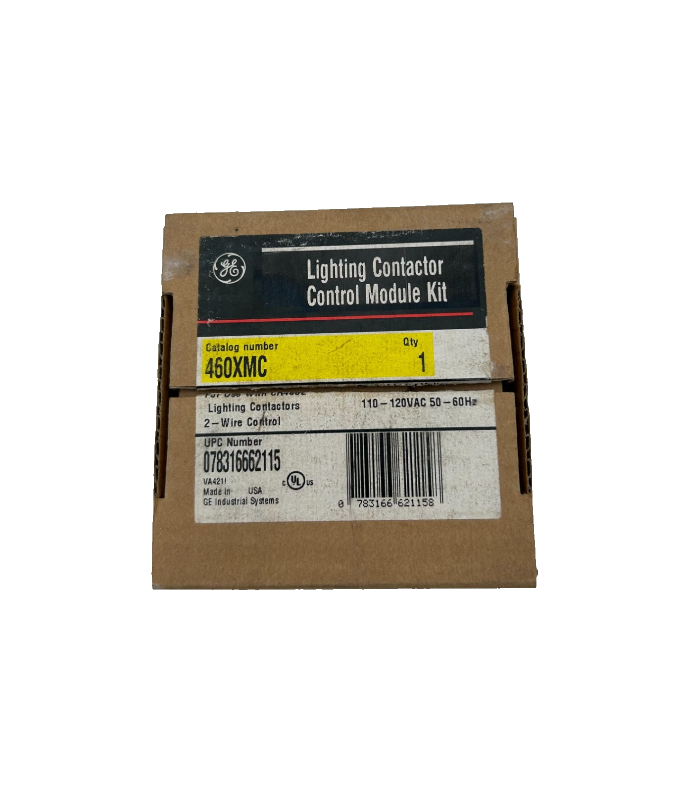 Contactor Control Module GE 460XMC Lighting Contactor Control Module Kit 110-120VAC 50-60Hz ...